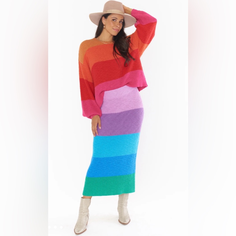 SHOW ME YOUR MUMU PIPPA SWEATER SKIRT